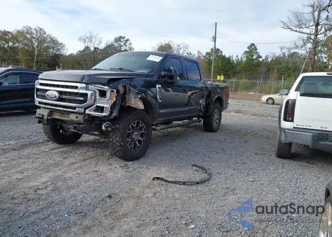 2022 Ford F-250 Lariat from USA, damaged, VIN 1FT7W2BT1NEC41592